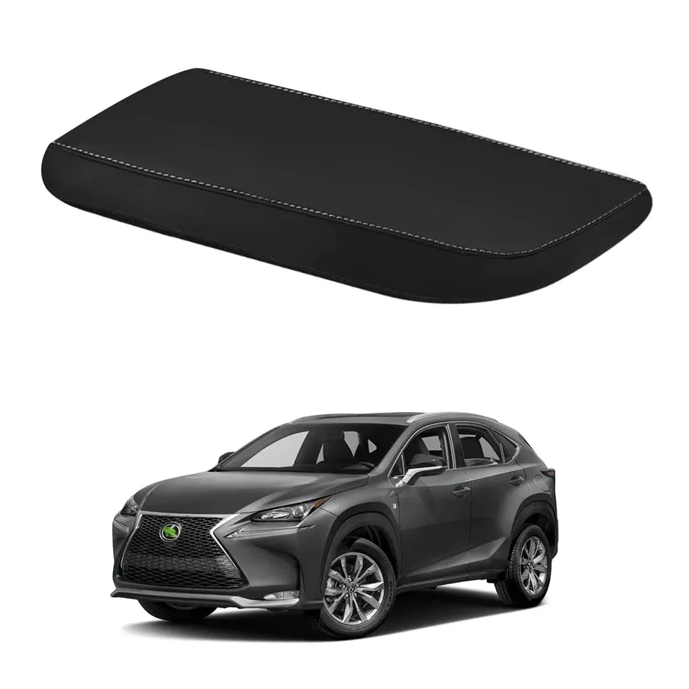 Autorder Center Console Cover – Leather Armrest Protector for 2015-2021 Lexus NX NX300h/NX300/NX200t – Anti-Scratch Pad