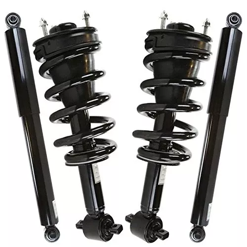 Autoshack Front & Rear Complete Struts Coil Springs And Shock Absorbers Set 4 Replacement For 2005-2010 Jeep Grand Cherokee 2006-2010 Commander 3.0L 3.7L 4.7L 5.7L V6 V8 4Wd Awd Rwd Cst100290Ks1011280