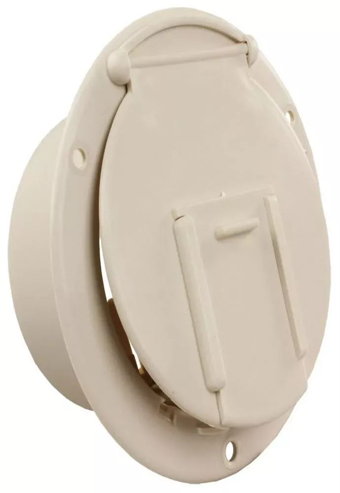 B&B Molders 94327 Rnd Elec Cbl Hatch With Back