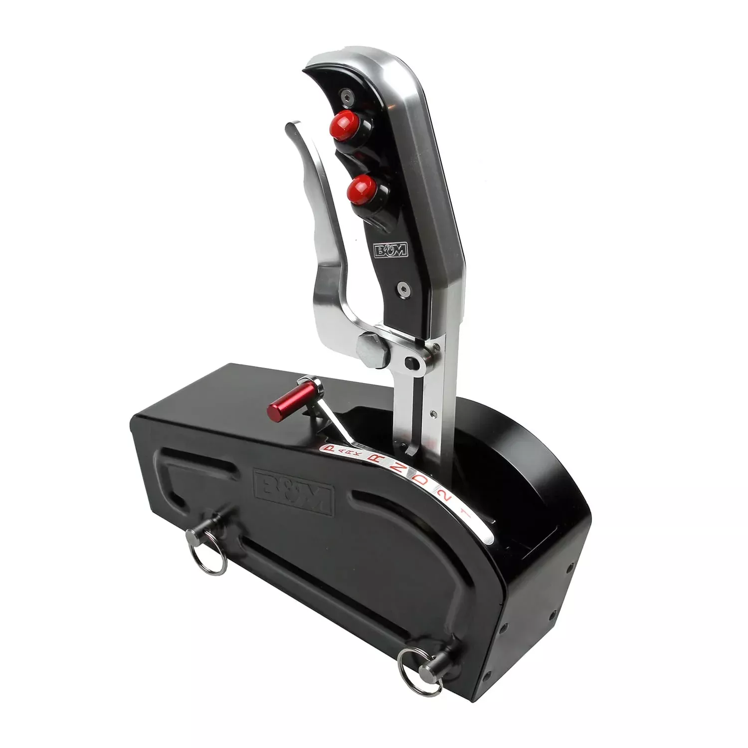 B&M Automatic Gated Shifter – Dual Button Magnum Grip Stealth Pro Stick – Model 81104 – Multicolor – Plastic