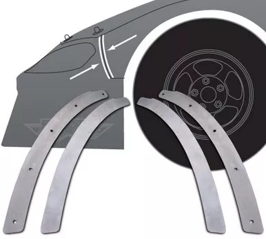 Backup Plate Kit Fender To Nose