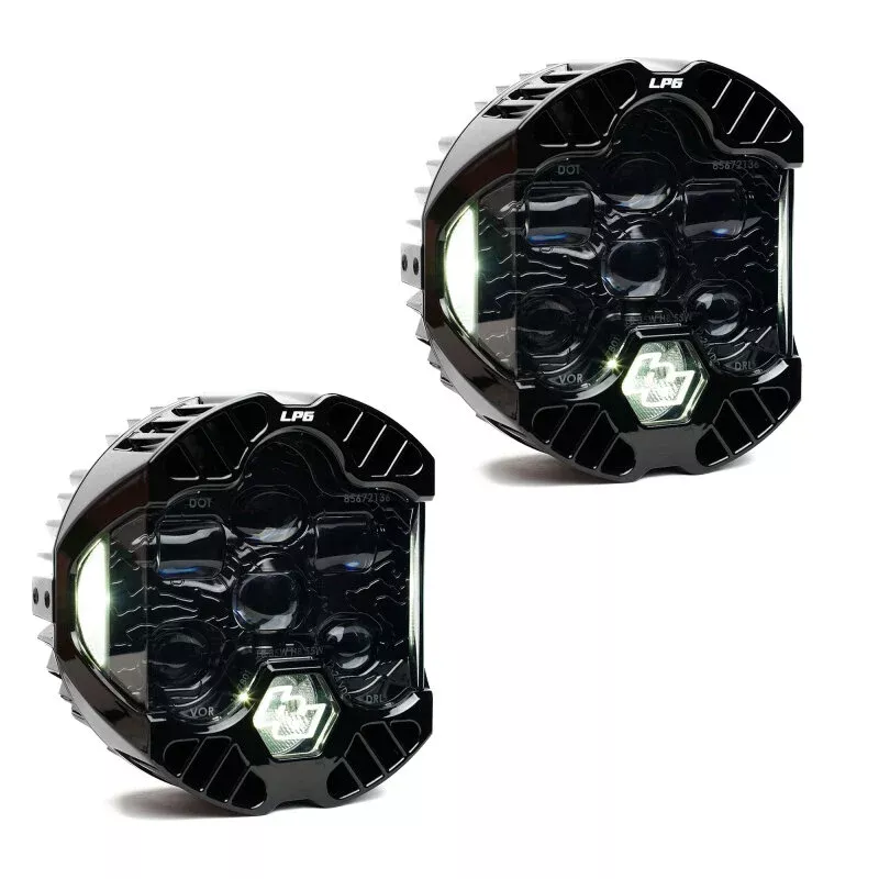 Baja Designs DOT LP6 LED Auxiliary Light Pod (Clear DRL) – Pair
