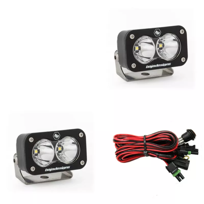 Baja Designs S2 Sport Work/Scene Pattern Pair LED Work Light – Clear