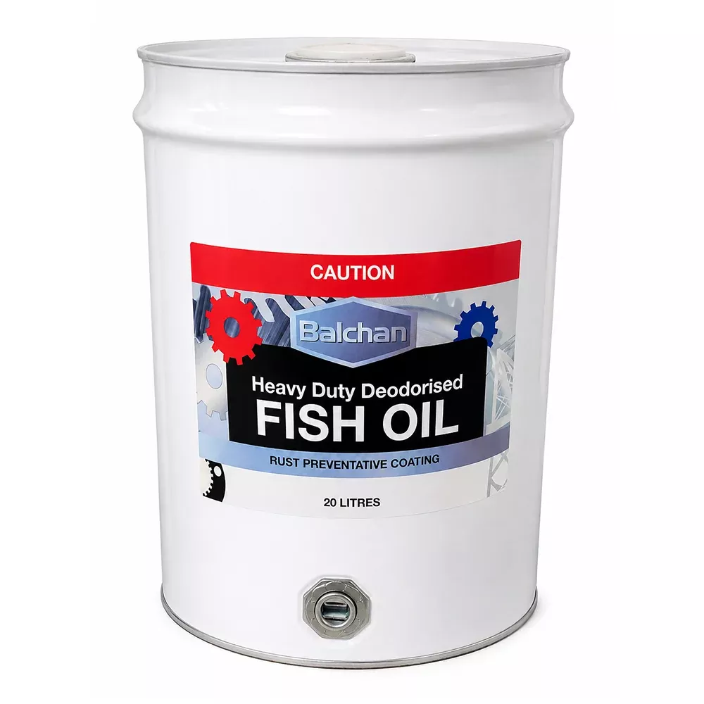 BALCHAN Fish Oil 20L Heavy Duty Deodorised Rust Preventative Coating