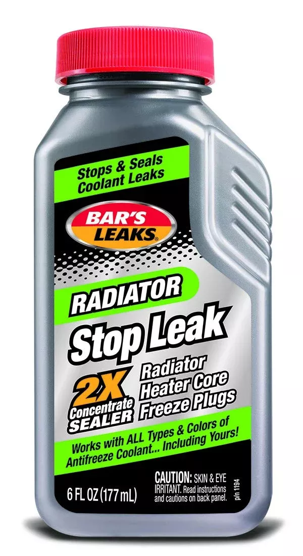 Bar’S Leaks Radiator Stop Leak 2X Concentrate, 6 Oz.