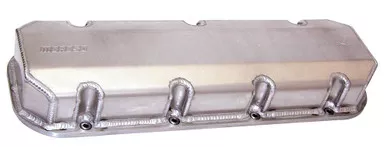 BBC Billet Rail Valve Covers w/3/8in Inserts