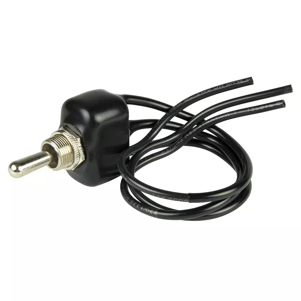 Bep 1002005 Spdt Pvc Coated Toggle Switch With Wire Leads -(On)/Off/(On)