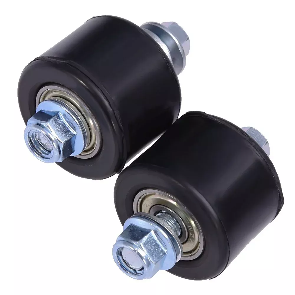 Black Chain Roller Guide Set Lower Compatible With Yamaha Yfz 350 Banshee 1987-2006