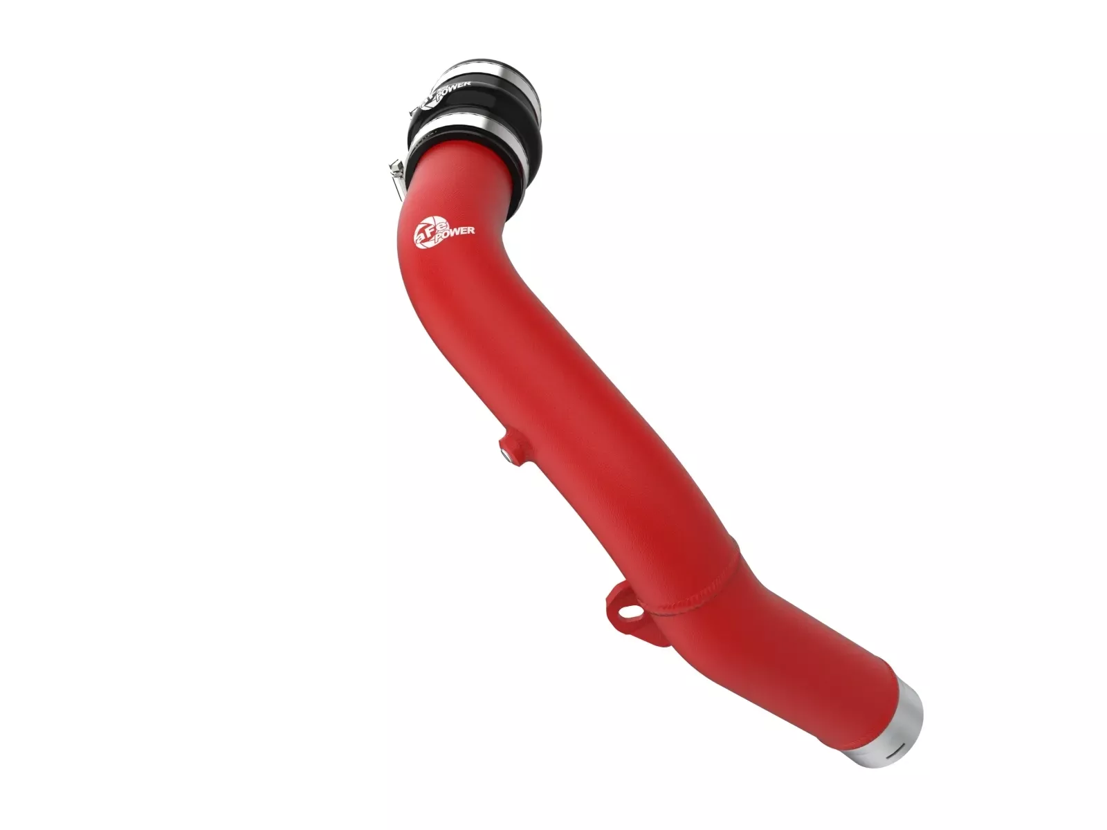 BladeRunner 2-1/2 IN Aluminum Hot Charge Pipe Red