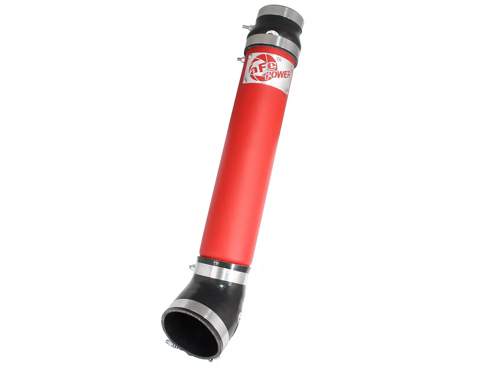 BladeRunner 3-1/2 IN Aluminum Cold Charge Pipe Red