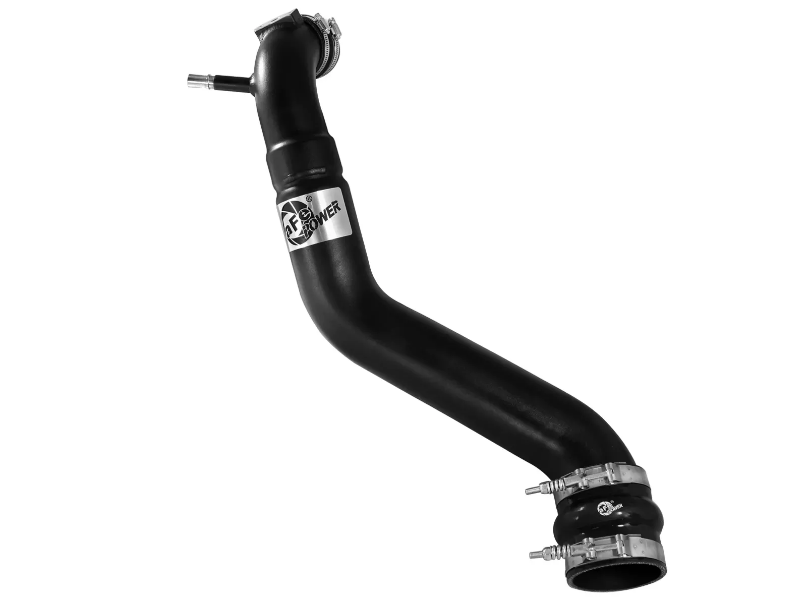 BladeRunner 3-1/2 IN to 3 IN Aluminum Cold Charge Pipe Black