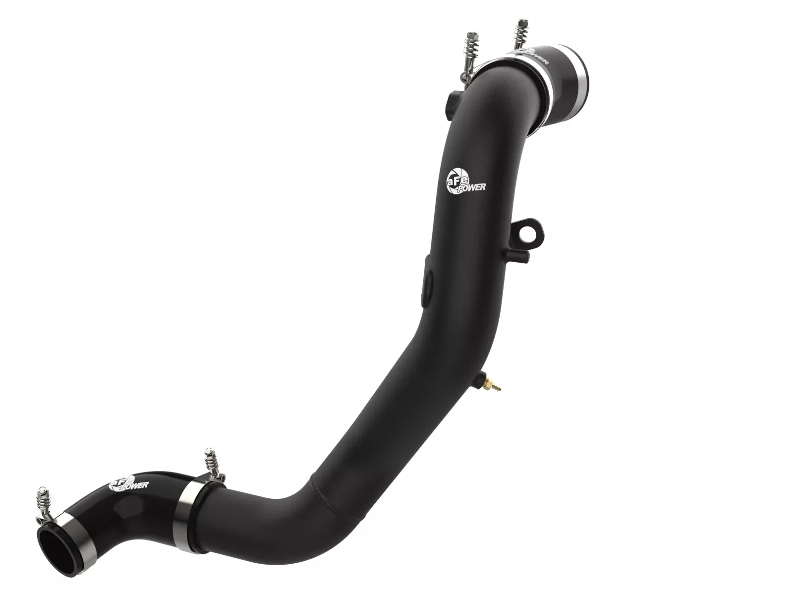 BladeRunner 3 IN Aluminum Cold Charge Pipe Black