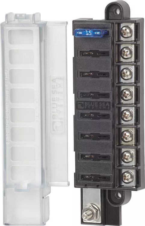 Blue Sea Fuse Block Stblade Compac 5046-BSS