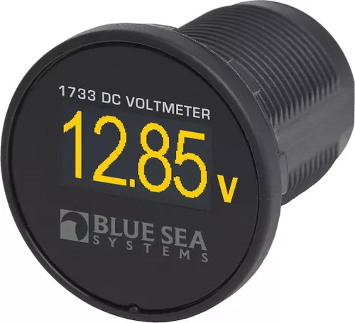 Blue Sea Meter Mini Oled Dc Voltage 1733-BSS
