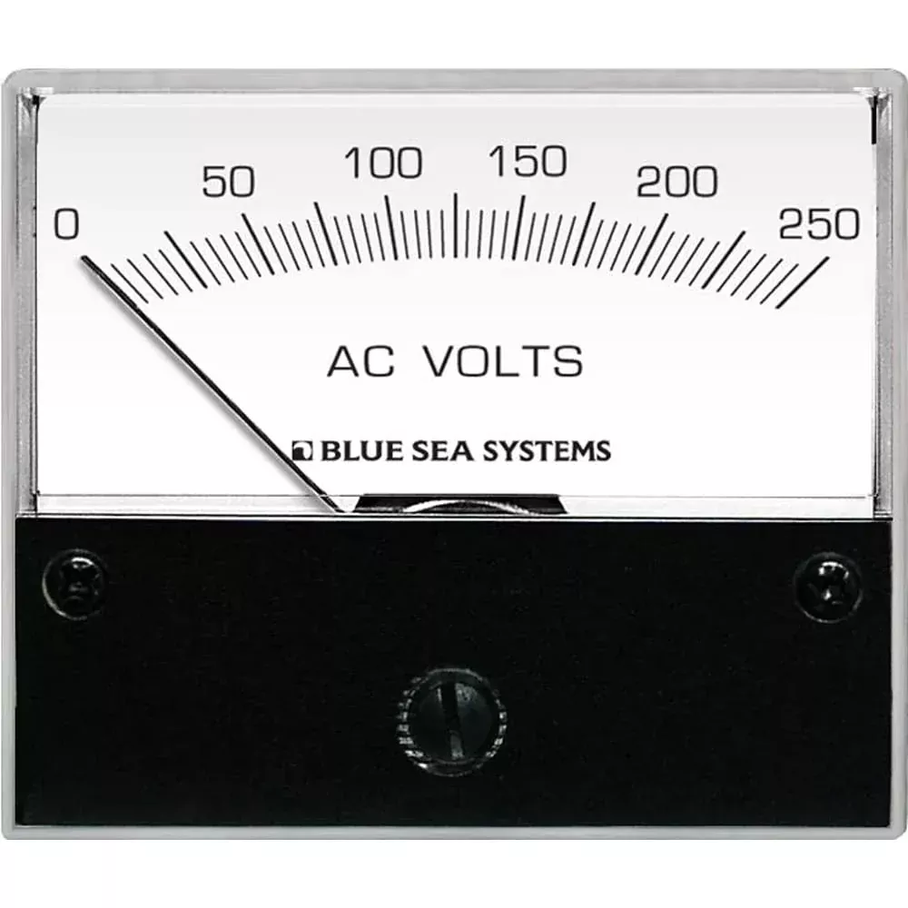Blue Sea Systems 0 To 250V Ac Voltmeter