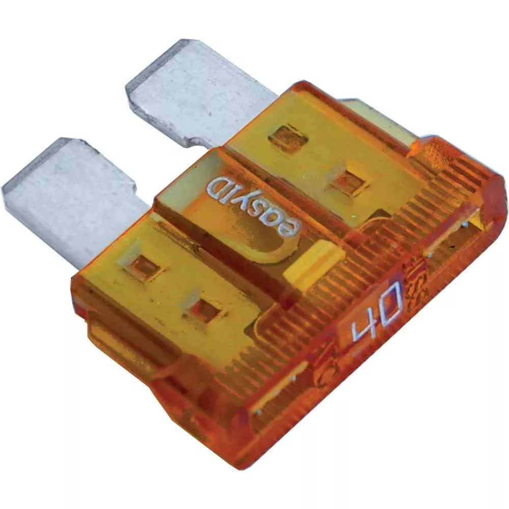 Blue Sea Systems 5299 Easyid Illuminating Atc Fuse, 40 Amp, 2 Pack