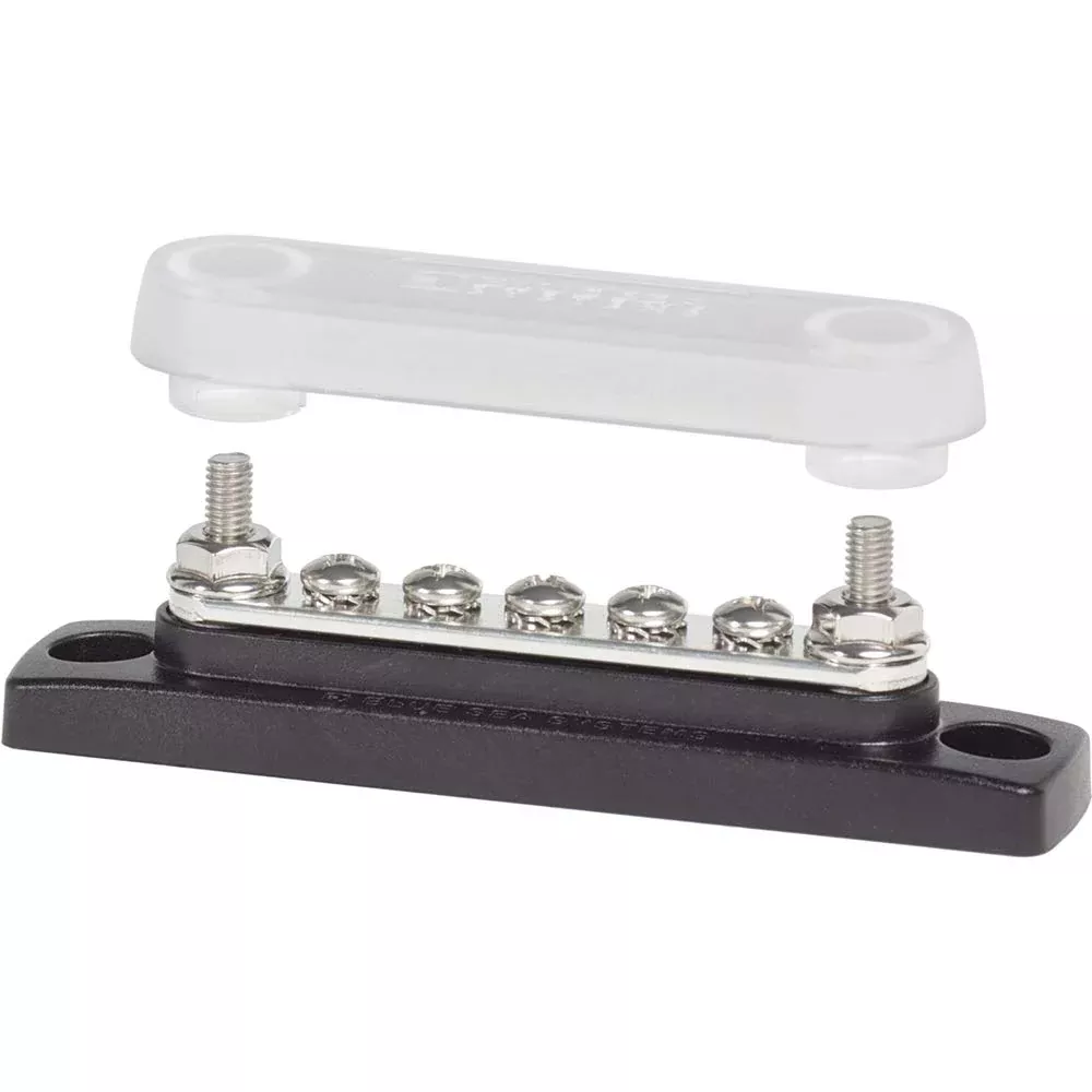 Blue Sea Systems Busbar Common Stud Terminal 5X8-32 W/Cvr