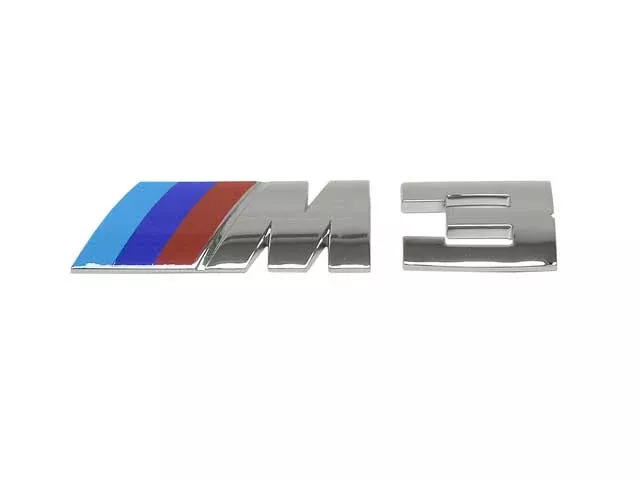 BMW Emblem – “M3” for Trunk Lid | 2001-2006 51147893655