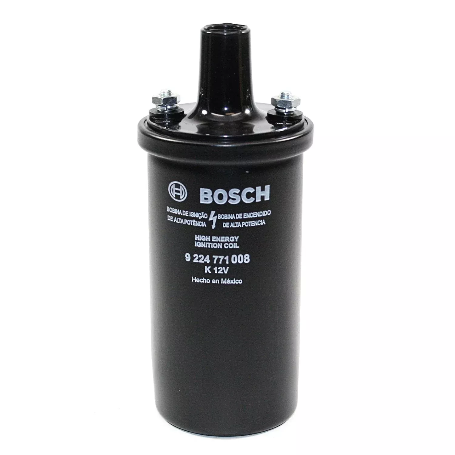 Bosch 00012 Ignition Coil for VW Beetle – Black 12V Automotive Component