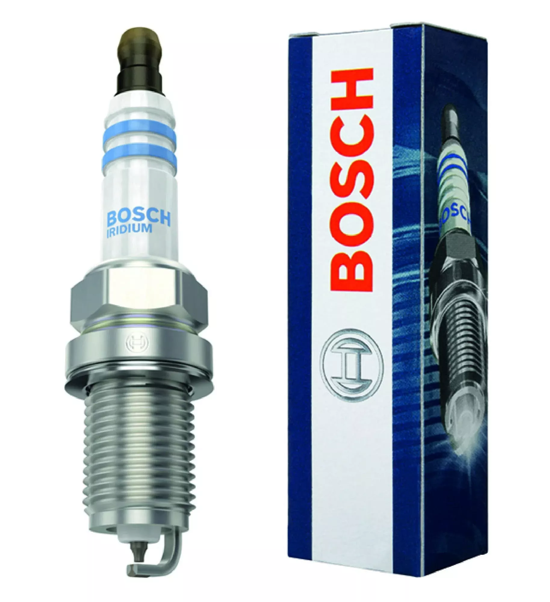 Bosch FR7KI332S Iridium Spark Plug - Fine Wire Design, Single Unit