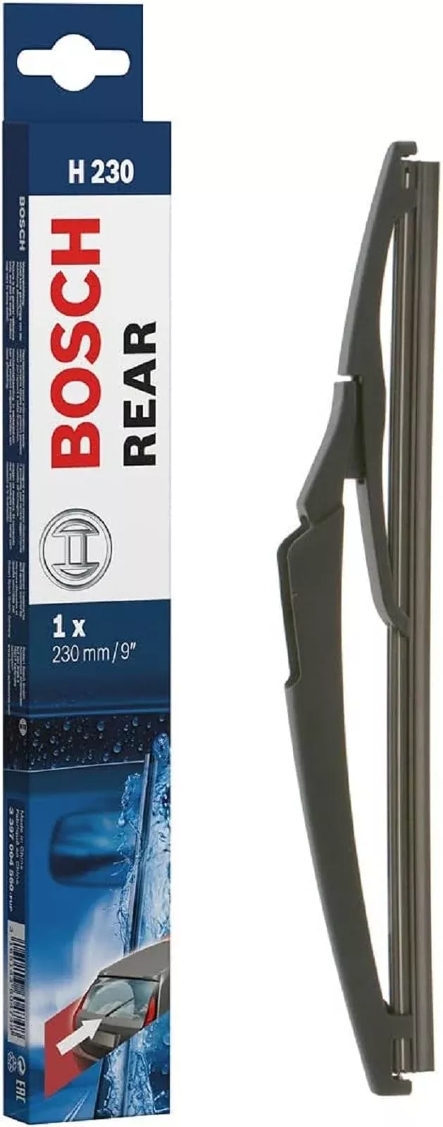 Bosch H230 Rear Wiper Blade; 9′ – Single