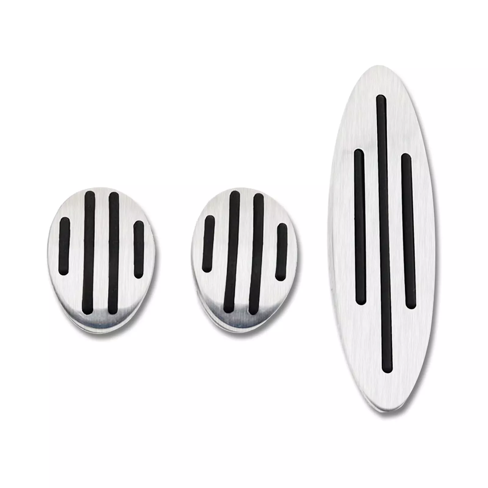 Brake Clutch Gas Throttle Pedal Cover Compatible For Mini Cooper Mt Model Accessories (Fit R52, R53, R55, R56, R57, R58, R59, F55, F56, F57 Etc)