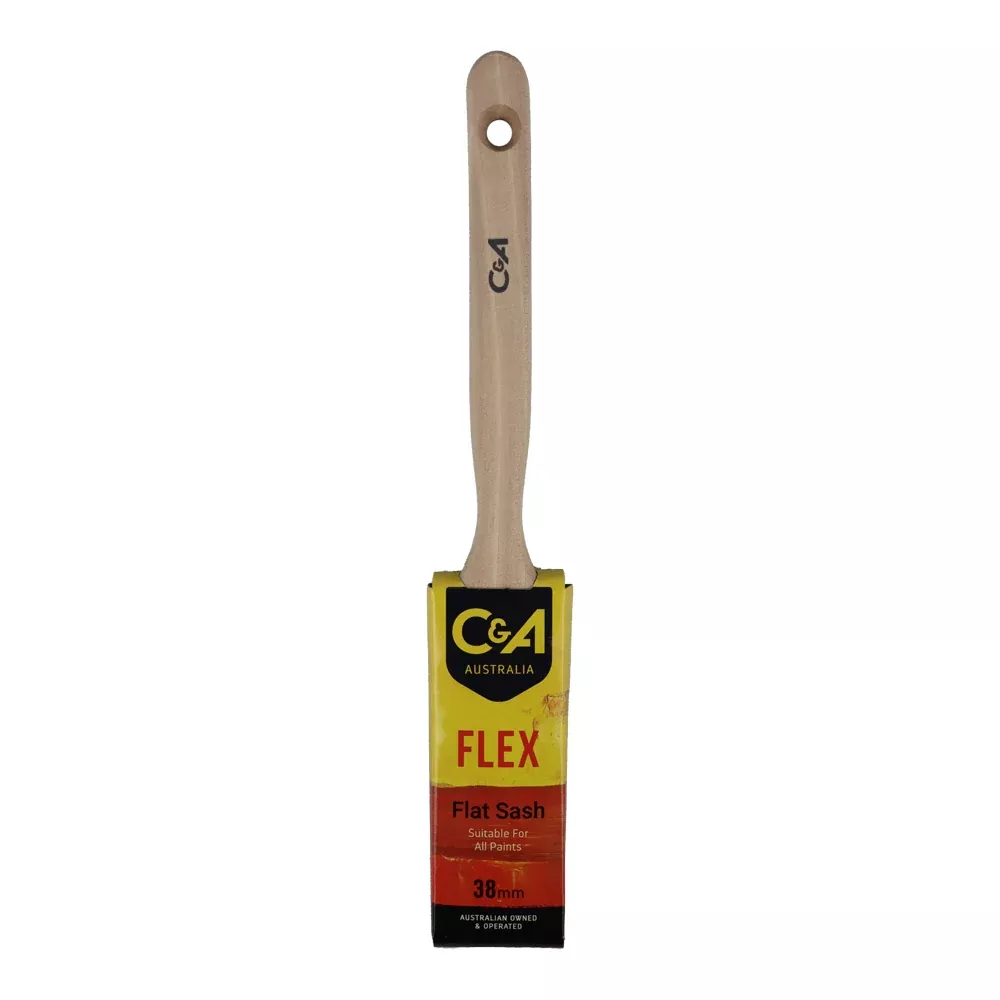 C&A Brushware Flex Flat Sash Brush 38mm Interior Exterior Trade