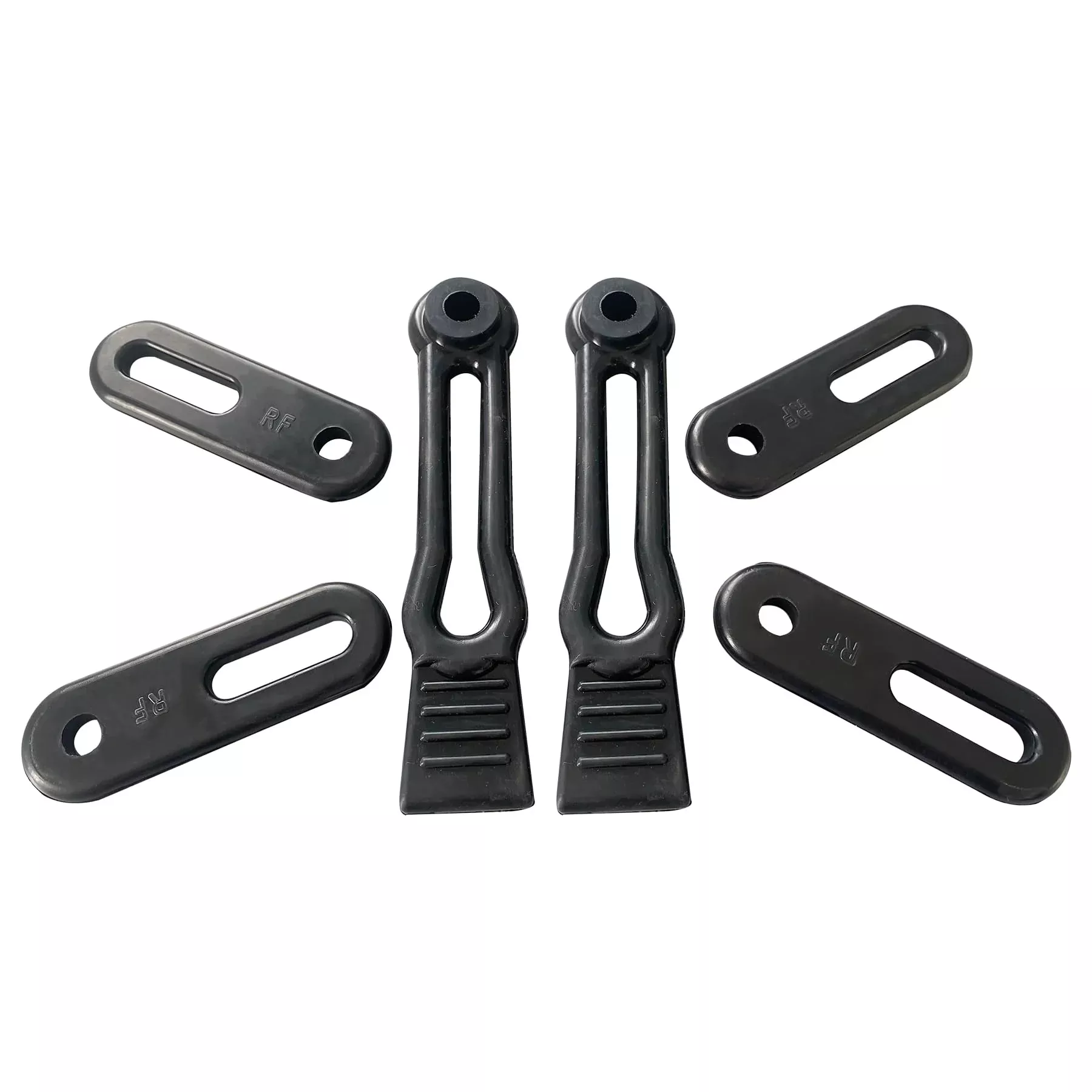 C CLINK Hood Strap Door Rubber Return Set for HISUN YAMAHA RHINO 450/660/700 UTV, HS400/500/600/700, MSU500, MASSIMO