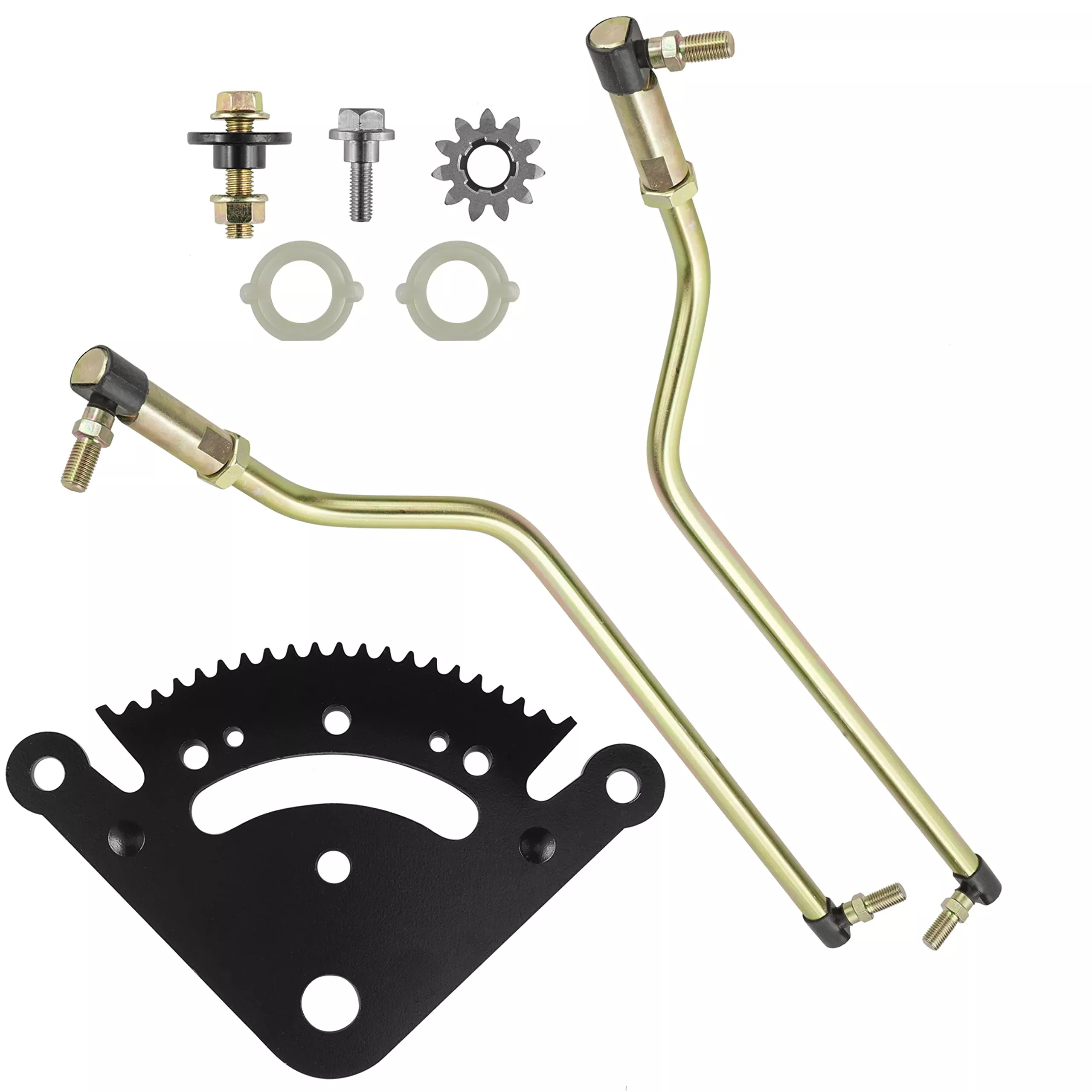 Caltric Steering Sector Drag Link Kit Compatible With John Deere La135 La140 La145 La150 La165 La175