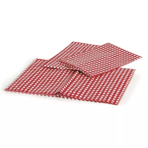 Camco Table&bench Cvr Red/wht Bilng. 51021