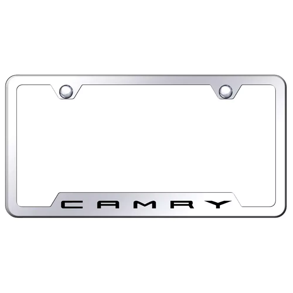 Camry Laser Etched Cut-Out Frame – Mirrored