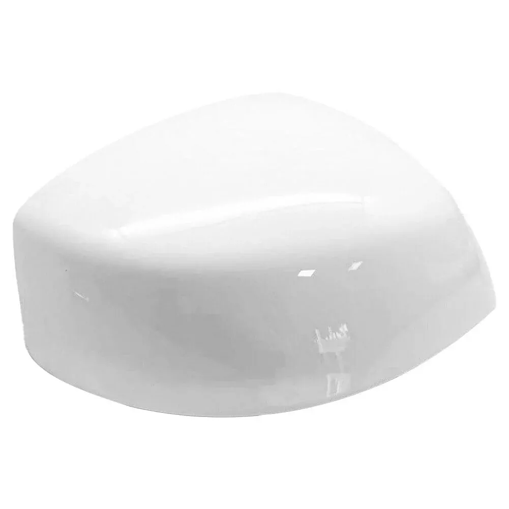 Car Side Rearview Mirror Cap Cover For Honda Civic 9Th 2012 2013 2014 2015 White Direct Replacement Style (Right Side)