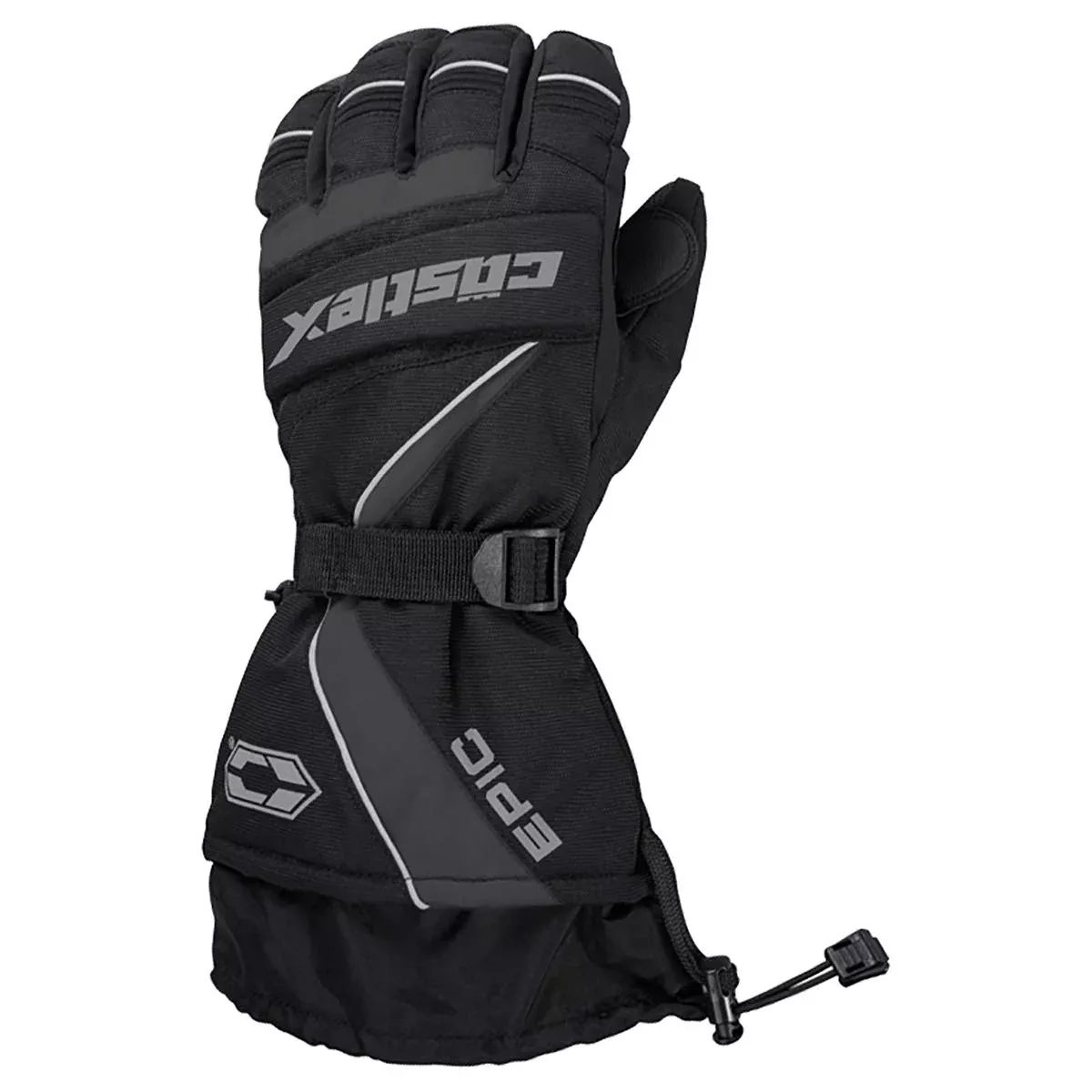 Castle X Epic-G1 Mens Snowmobile Gloves – Gray – 3Xl