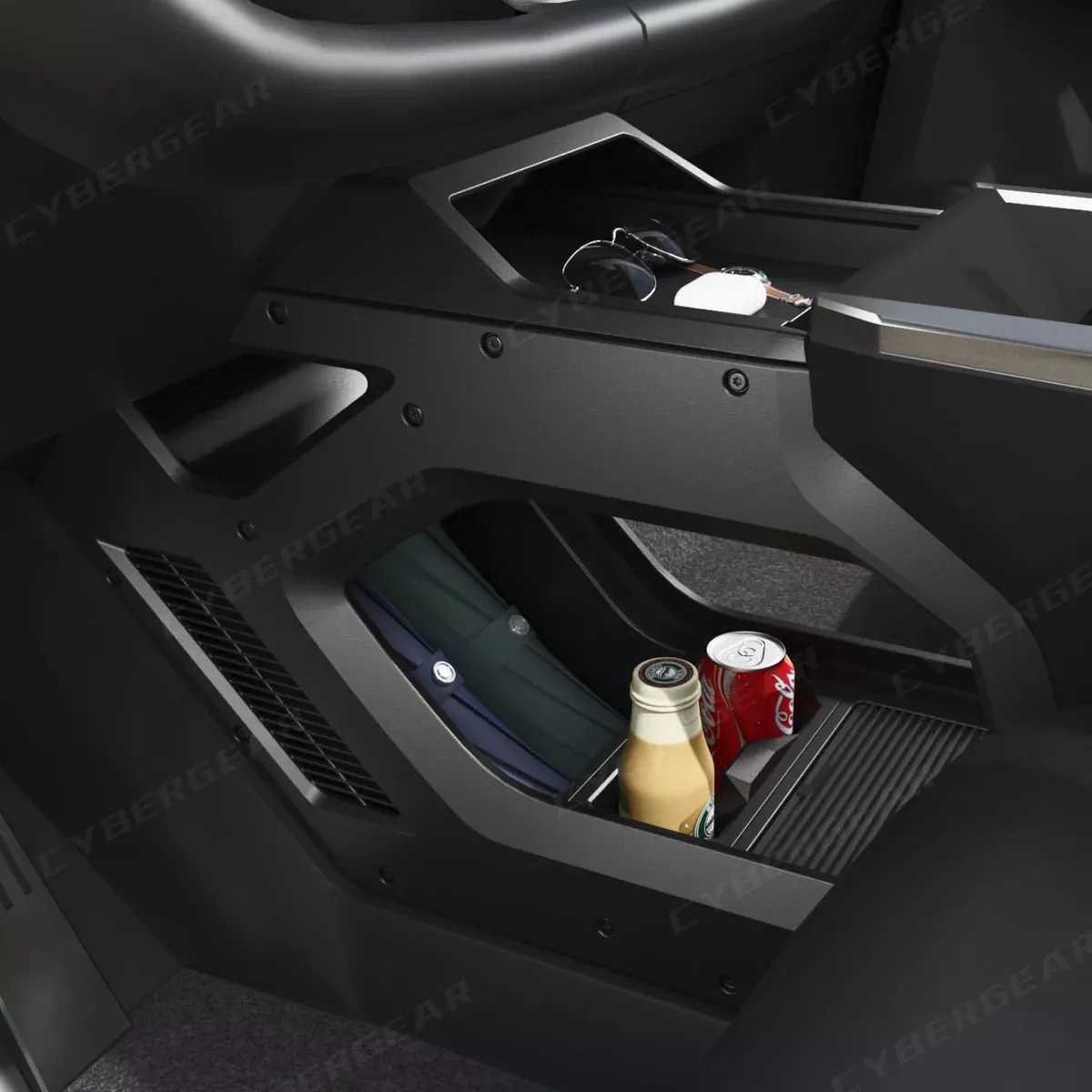 Center Console Organizer Shelf Cybertruck Interior Storage Expansion Kit