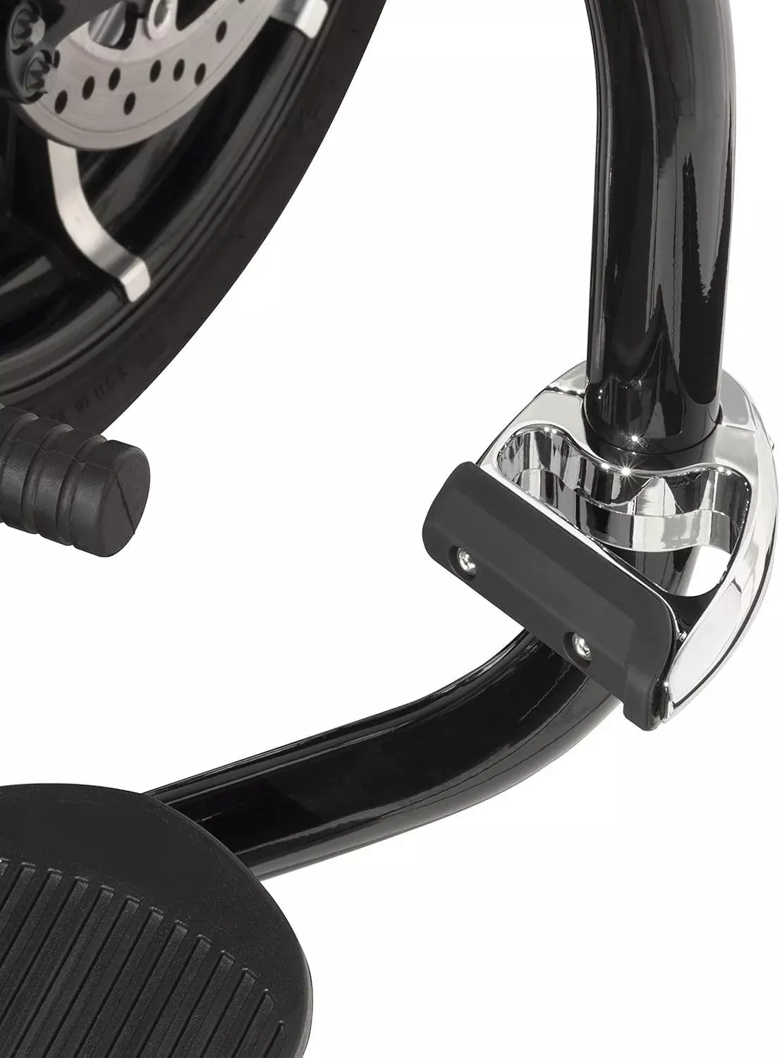 Ciro Engine Guard Toe Rest Chrome