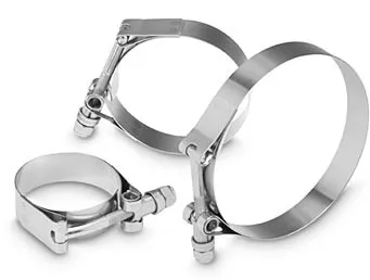 Clampco AKI188 T-Bolt Band Clamp - 1.75"-2.00" Range - Each - Stainless Steel