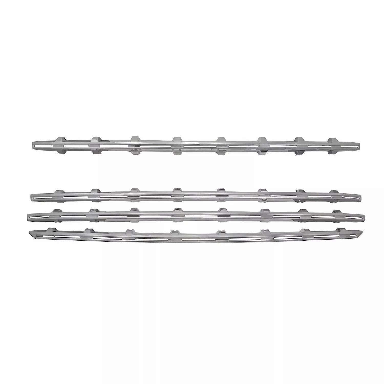 Coast2Coast – C2Cgi157 – Grille Overlay; 4 Piece; Chrome