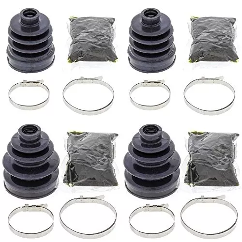 Complete Front Inner & Outer Cv Boot Repair Kit For Yamaha Yfm350Fa Bruin 4Wd 2004-2006 All Balls