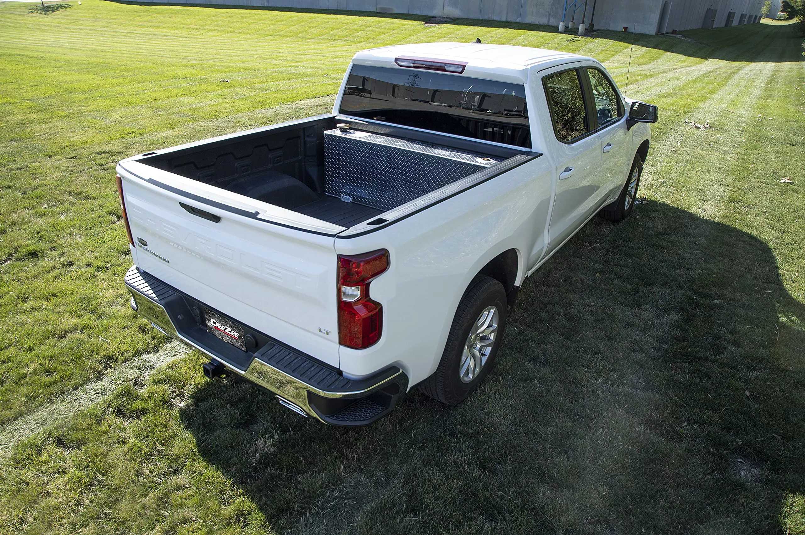 DEE ZEE Transfer Tank DZ92556N, 56 Gallon, Aluminum, Silver Finish