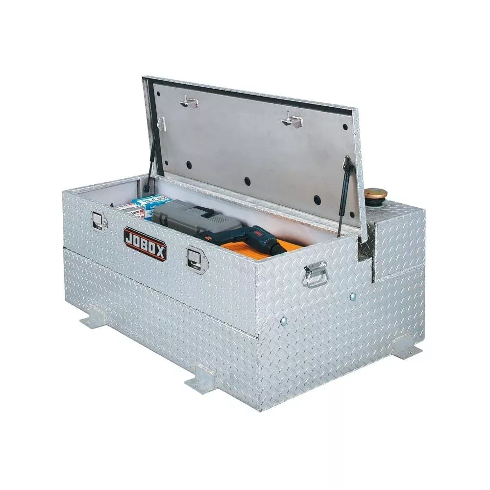 Delta Combo Liquid Transfer Tnk,L-Shape,72Gal.