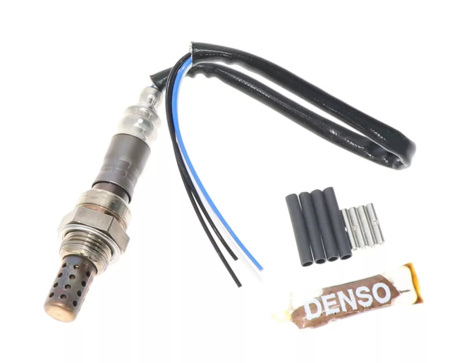 Denso 234-4209 Universal Oxygen Sensor With 11.54-Wire Harness (Connectors Not Included)