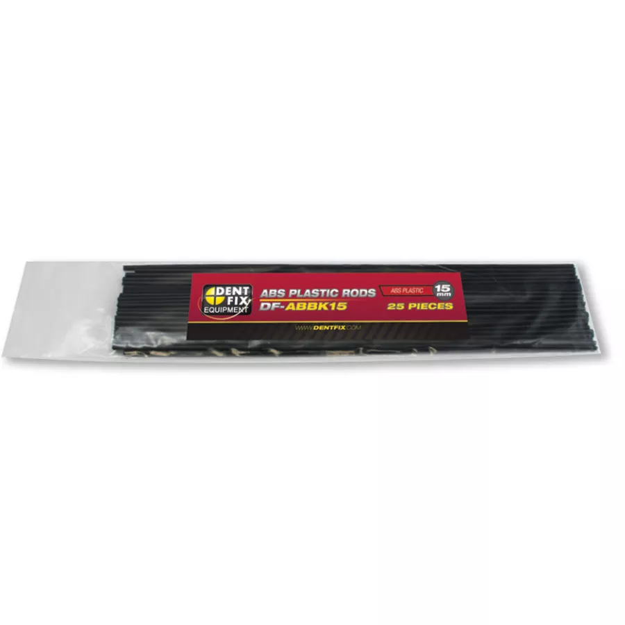 Dent Fix ABS Flat Plastic Rods 15mm DF-ABBK15