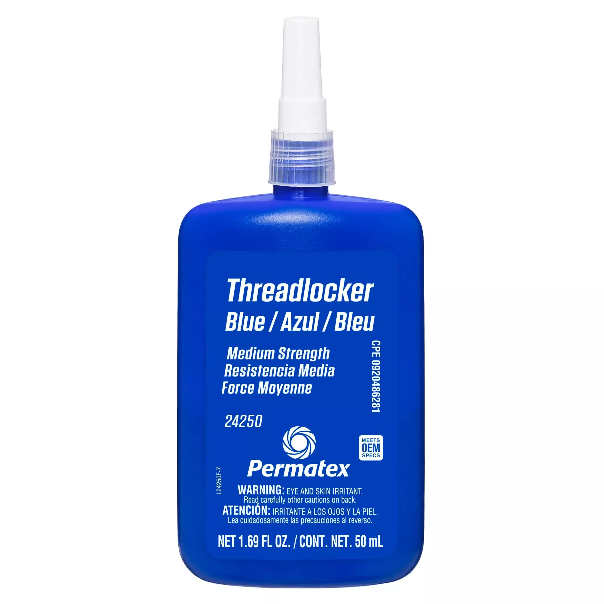 Devcon Permatex Threadlocker – Blue Liquid 50 Ml Bottle – Tensile Strength 110 Psi – 24250 [Price Is Per Bottle]