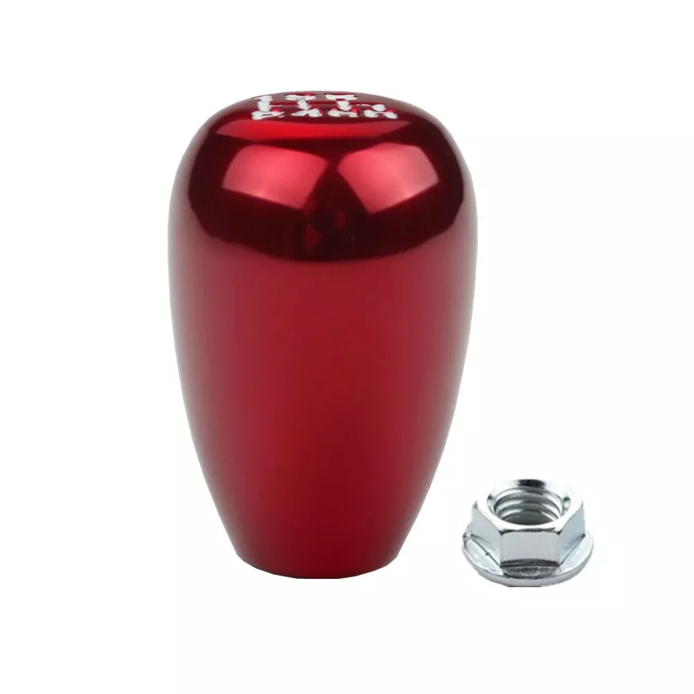 Dewhel Jdm Racing Type R Style 6 Speed 6Mt Manual Gear Stick Shift Knob Compatible With Honda Civic Accord S2000 Acura Integra (
