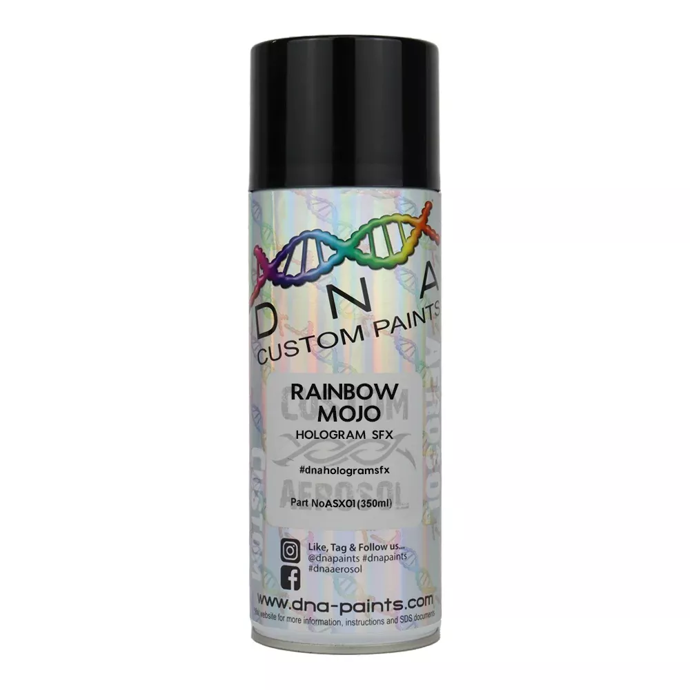 DNA PAINTS Rainbow Mojo Hologram SFX Spray Paint 350ml Aerosol Effect
