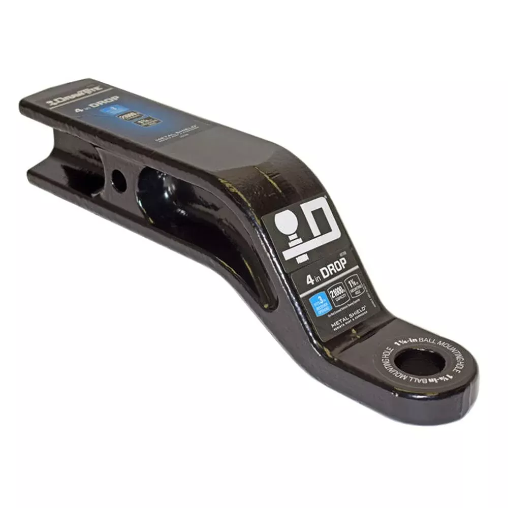 Draw-Tite – Do Not Use (Use Drlt9) 40700 3” Square Forged Class V Receiver Hitch Ball Mount – 4” Drop