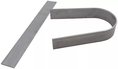 Driveshaft Loop 3/16in Flat Steel Unwelded 2pcs