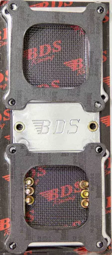 Dual Carb Adapter Polished 671/871