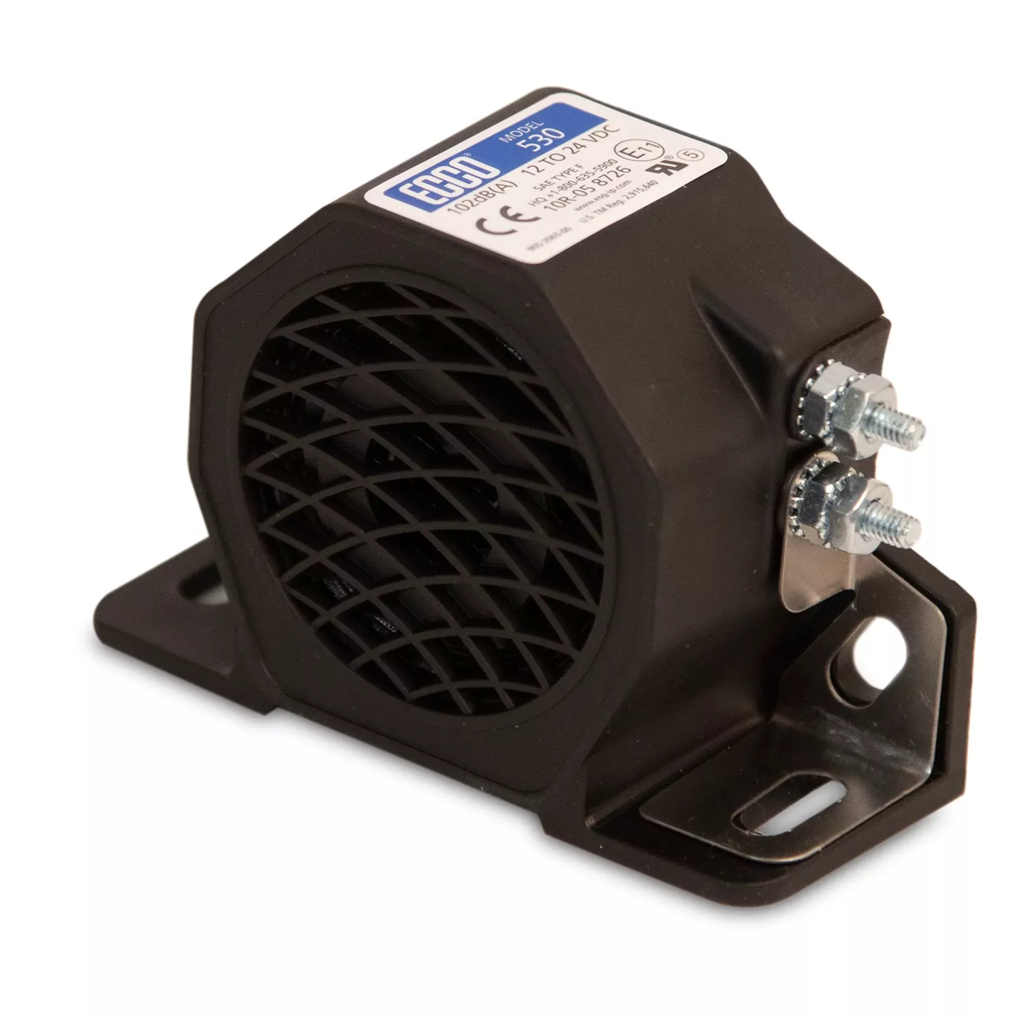 Ecco 102 Db 12-24V Src Two-Bolt Back-Up Alarm - 530