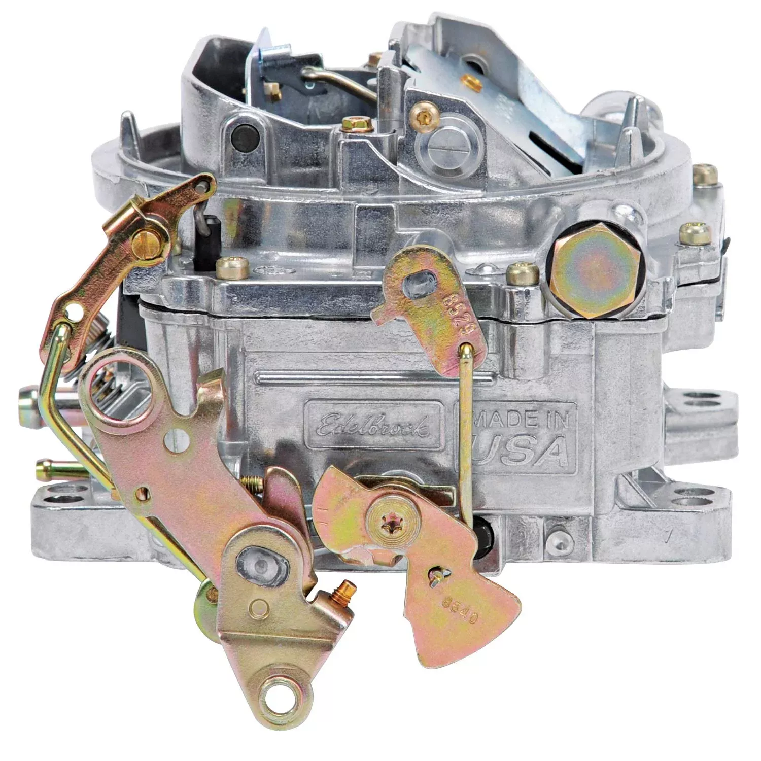 Edelbrock AVS2 Series Carburetor 650 cfm Square Flange Non-EGR Manual Choke Model 1905